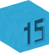 Голова — Светло-голубой блок — 15