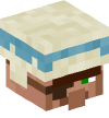 Head — Weaponsmith Villager — 23746