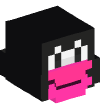 Head — Tux (Pink)