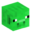 Head — Green Pig — 14569