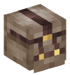 Head — Backpack (light brown)