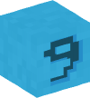 Голова — Светло-голубой блок — 9