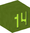 Голова — Зеленый блок — 14