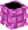 Голова — Пурпурная терракотовая ваза