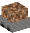 Head — Minecart with Dirt