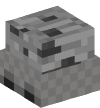 Head — Minecart with Coal Ore