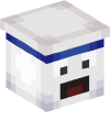 Head — Stay Puft Marshmallow Man