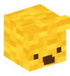 Head — Wool Winnie the Pooh
