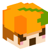 Head — Pumpkin Minion