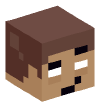 Head — Emoticon Herobrine (Smug)