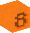 Голова — Оранжевый блок — 8