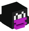 Head — Tux (Purple)