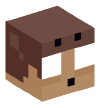 Head — Emoticon Herobrine (Shocked)