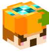 Head — Pumpkin Minion XI