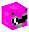 Голова — Розовый могучий рейнджер