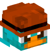 Head — Perry the Platypus — 15059