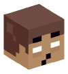 Head — Emoticon Herobrine (Focused)