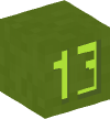 Голова — Зеленый блок — 13