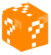 Голова — Лаки блок (оранжевый)