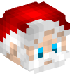 Head — Santa Claus — 3156