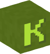 Голова — Зеленый блок — K