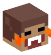 Head — Emoticon Herobrine (Crying Laughing)