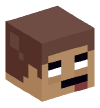 Head — Emoticon Herobrine (Bleh)