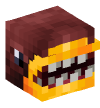 Head — Shark (brown)