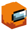 Head — Crewmate (orange) — 40033