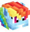 Head — Rainbow Dash — 4835