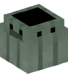 Head — Green Waterproof Ammo Box (Open)