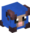 Голова — Голубой барашек (фигурка)