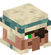 Head — Weaponsmith Villager — 32940