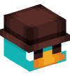 Head — Perry the Platypus