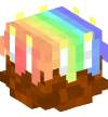 Head — Rainbow Birthday Cake