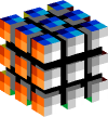 Голова — Кубик рубик с цифрами