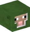 Head — Sheep (green) — 3914