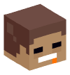 Head — Emoticon Herobrine (Drooling)