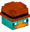 Head — Perry the Platypus — 31374