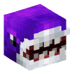 Head — Shark (purple)