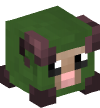 Голова — Зеленый барашек (фигурка)