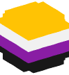 Head — Pride Flag (non-binary)