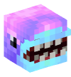 Head — Shark (pastel)