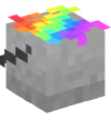 Head — Paint Bucket (rainbow)
