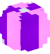 Голова — Пляжный мяч (фиолетовый)