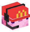 Head — McDonalds Axolotl (Pink)