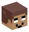 Head — Emoticon Herobrine (Smile)