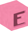 Голова — Розовый блок — E