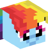 Head — Rainbow Dash — 34851