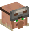 Head — Armorer Villager — 28904